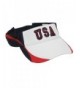 Patriotic White USA Visor - CB11CGEMICX