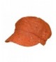 Orange Sparkle Newsboy Cap - C9113R9K891