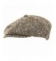 Mens Wool Blend 8 Panel newsboy Cap - Grey - CD129KNBK67