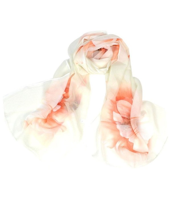 Binmer(TM)Fashion Women Scarfs Chiffon Scarves Soft Warm Shawl Wrap - Orange - C4124X68CQR