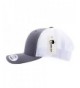 Acorn Acornfit Yupoong Classic 6606- 6606T- 6606W- Retro Trucker Hats- Mesh Back Baseball Caps - Charcoal/White - CV182OUWHRW