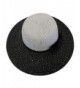 Two Tone Black White Shimmery Sun in Women's Sun Hats