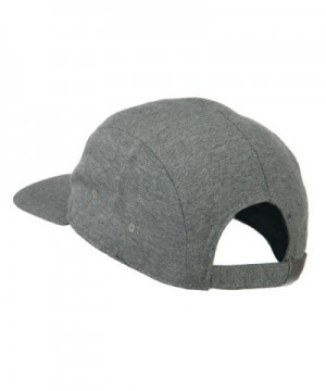 Jersey Fabric Panel Snapback Cap