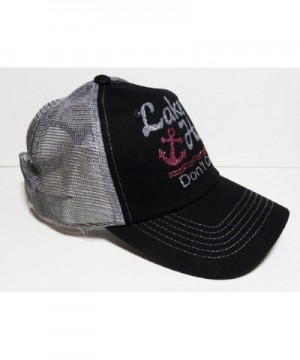 Glitter Lake Black Trucker Silver