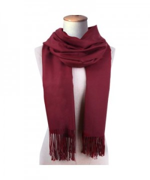 Cashmere Winter Solid Luxurious Shawls in Cold Weather Scarves & Wraps