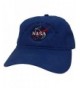 Armycrew NASA I Need My Space Embroidered 100% Brushed Cotton Soft Low Profile Cap - Royal - CW12L01O1MH
