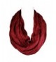 Wrapables Soft Infinity Scarf - Burgundy - CN11JEQO1DZ