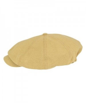 NTC Womens newsboy Driving Mustard in Men's Newsboy Caps