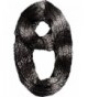 Sakkas Life is Beautiful Knit Infinity Scarf - Ombre Black - CE11Q2RXJ8H