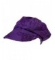 Purple Sequin Floral Pattern Newsboy Cap - CS1137ARR5R