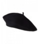 TopHeadwear Wool Blend French Bohemian Beret - Black - CW11B3FCZL5