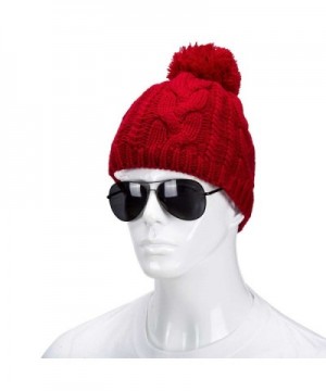 Nine City Knitted Beanie Pom