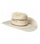 Ariat Men's 2-Tone Bangora Open Brim Cowboy Hat - Natural/Tan - CS11XEXGICB
