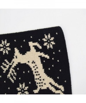 Christmas Snowflake Pattern Tippet Thicken in Fashion Scarves