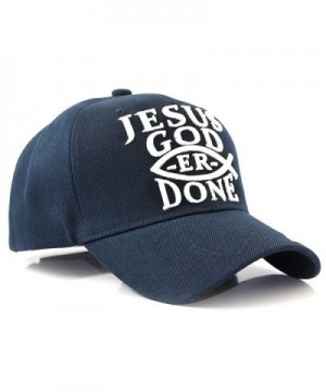 Jesus Christian Embroidered Adjustable Baseball