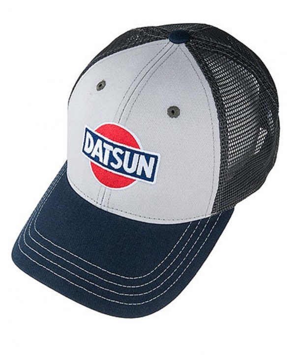 Genuine Nissan Datsun Tri-Tone Mesh Back Baseball Cap Hat - CO11M1QPD69