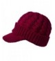 Sierry Cable Beanie Winter Visor