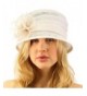 Summer Flapper Sinamay Floral Hat