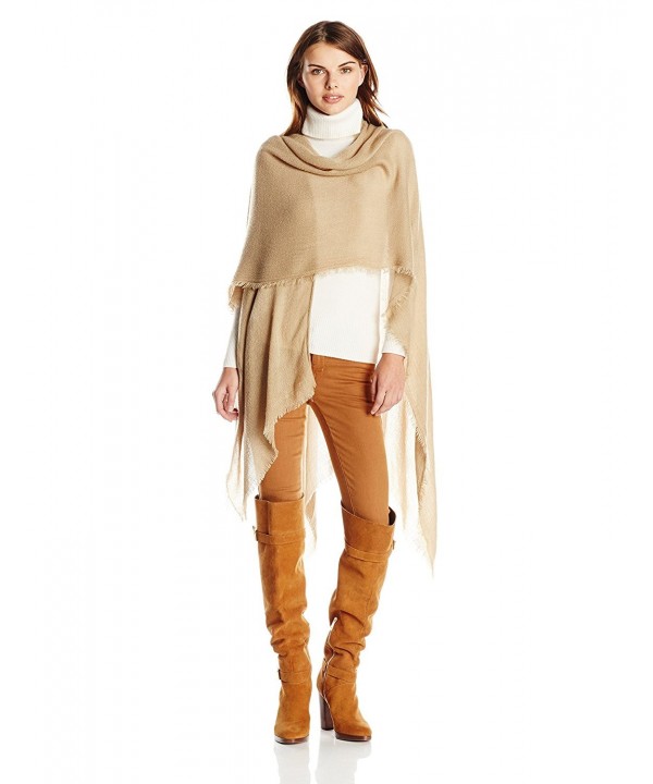 Echo Women's Featherweight Ruana Wrap - Camel - CH11W04T601