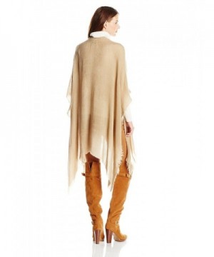 Echo Womens Featherweight Ruana Camel