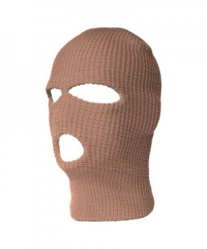 3 Hole Ski Mask Balaclava- Khaki 1pc - C4114I46U87