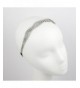 Lux Accessories Crystal Stretch Headband