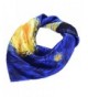 Salutto Women Square Painted Scarves