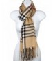 Pashmina Scarf Plaid Checker Pattern in Wraps & Pashminas