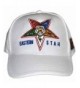 Order of The Eastern Star Womens Adjustable Cap White - CJ12NAFFTQP