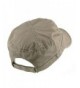 Enzyme Regular Solid Caps Khaki W35S45D in Women's Newsboy Caps