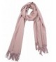 Portola Premium Extra Soft Solid Color All Season Scarf 80"L x 25"W - Nude - C512MY12RGL