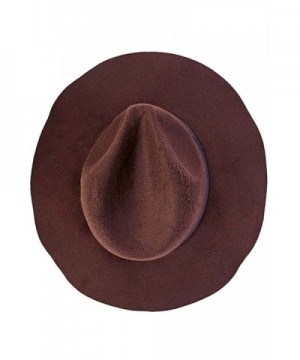 Brown Pinch Wide Brim Floppy in Women's Sun Hats