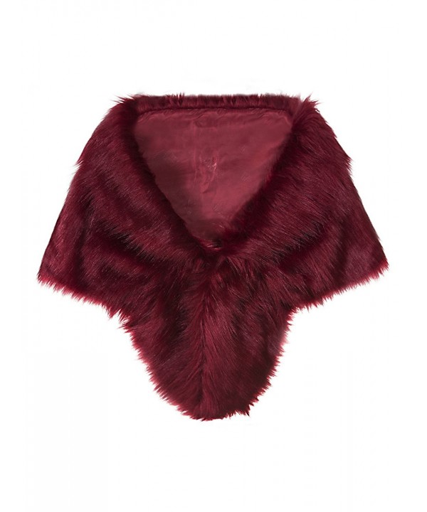 1920s faux fur shawl