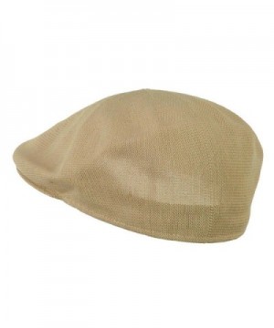 Knitted Polyester Ascot Newsboy Cap