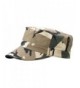 Camo Twill Cadet Army Hat - Safari - CV119AGJK61