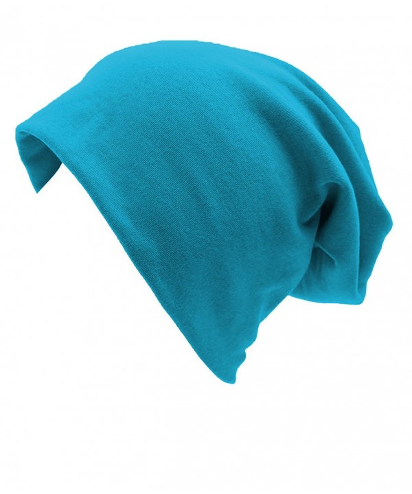 Firsthats Unisex Indoors Cotton Beanie- Soft Sleep Cap For Hairloss- Cancer- Chemo - Deep Blue - C312O31H0BA