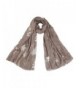 Premium Elegant Floral Embroidered Scarf