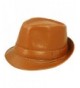 Faddism Fashion Fedora Leather Design