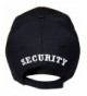 SECURITY GUARD OFFICER EMBROIDERED BASEBALL in Men's Baseball Caps