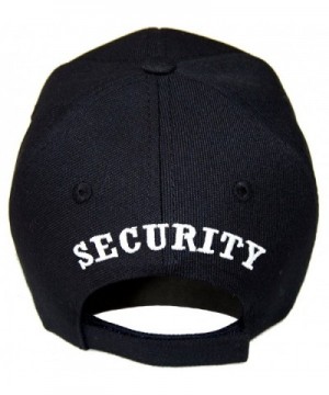 SECURITY GUARD OFFICER EMBROIDERED BASEBALL in Men's Baseball Caps