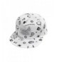 Toraway Caps- Unisex Cool Hip Hop Snapback Hat Adjustable Baseball Cap - White  1 - CW12GIPG461