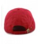 HAT DEPOT Low Profile Adjustable Baseball in Women's Baseball Caps