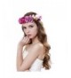 Beautiful Flower Garland Headband Adjustable