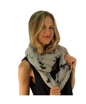 Light Kentucky Derby Circle Infinity in Fashion Scarves