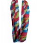Etwoas Colorful Print Infinity Circle in Fashion Scarves