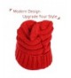 Zodaca Unisex Oversized Wavy Cable Knit Slouchy Beanie Knit Hat Skull Cap For Men and Women - Red - C0188E5KULI