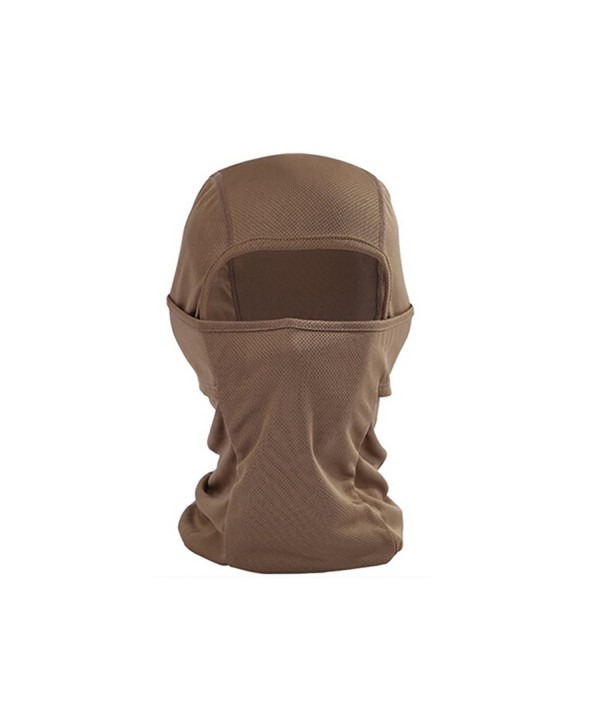 TopTie Breathable Unisex Face Mask Balaclava For Cycling Tactical Sport - Coffee - CY12FG7BUAV