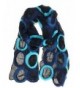 Handmade Felted Merino Wool Silk Long Art Ring Scarf Fair trade - Blue - C8186HHNDEA