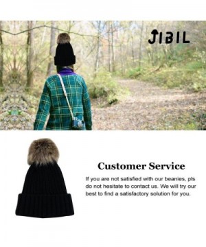 JIBIL Winter Crochet Beanie Snowboarding in Women's Skullies & Beanies