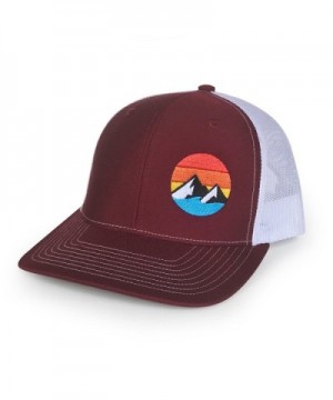 WUE Explore the Outdoors Trucker Hat - More colors - Maroon/white - CP1875ND3QT